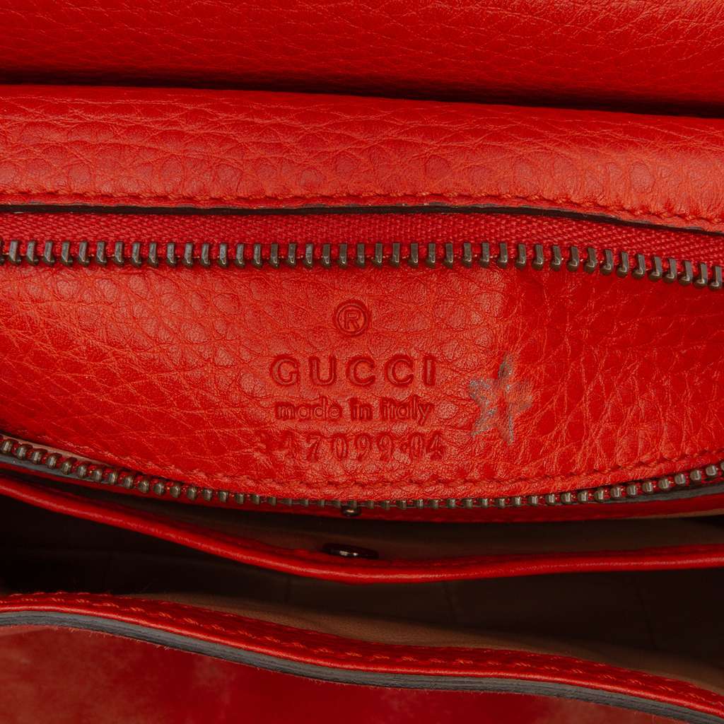 Gucci Medium Suede Bamboo Nouveau Fringe Crossbody - Side view