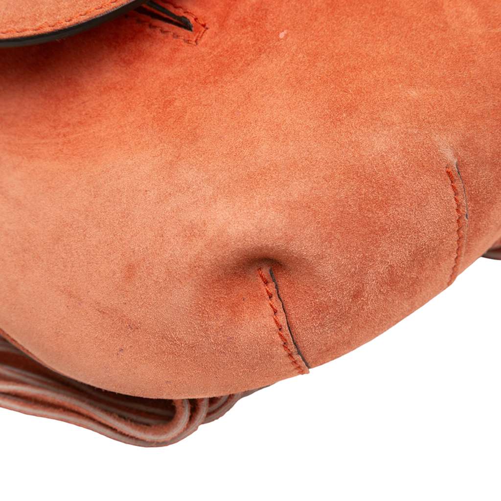 Gucci Medium Suede Bamboo Nouveau Fringe Crossbody - Detail 2