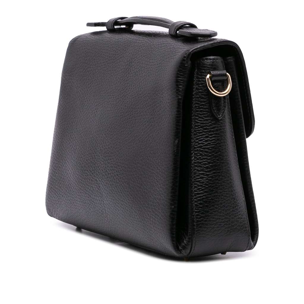 Gucci Small Dollar Calf Interlocking G Satchel - Back view