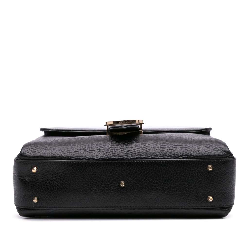 Gucci Small Dollar Calf Interlocking G Satchel - Image 6