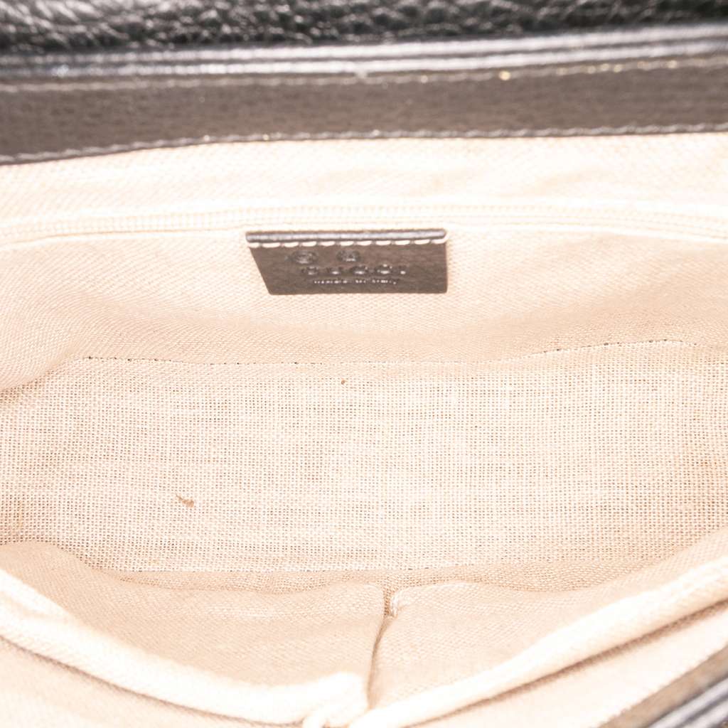 Gucci Small Dollar Calf Interlocking G Satchel - 4