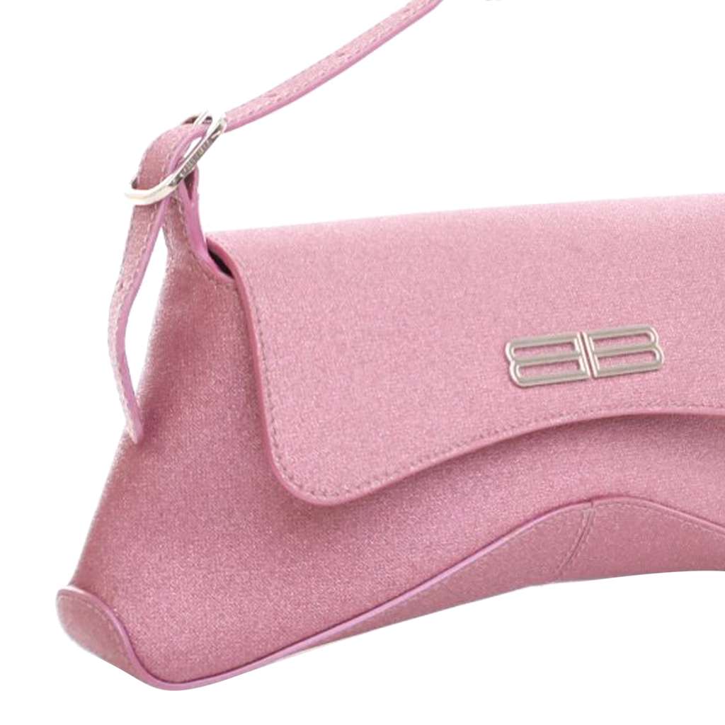 Balenciaga Small Glitter Fabric XX Flap - Image 10