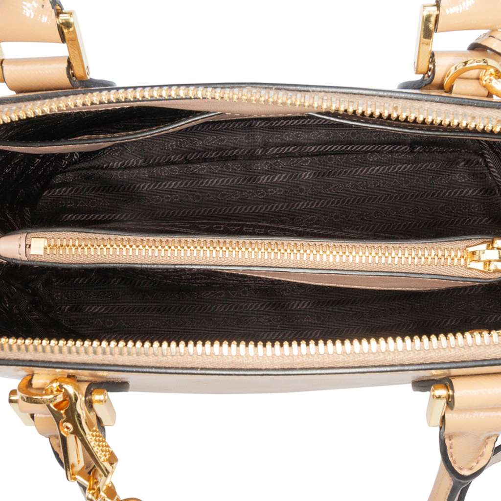 Prada Medium Saffiano Vernice Promenade Satchel - 4