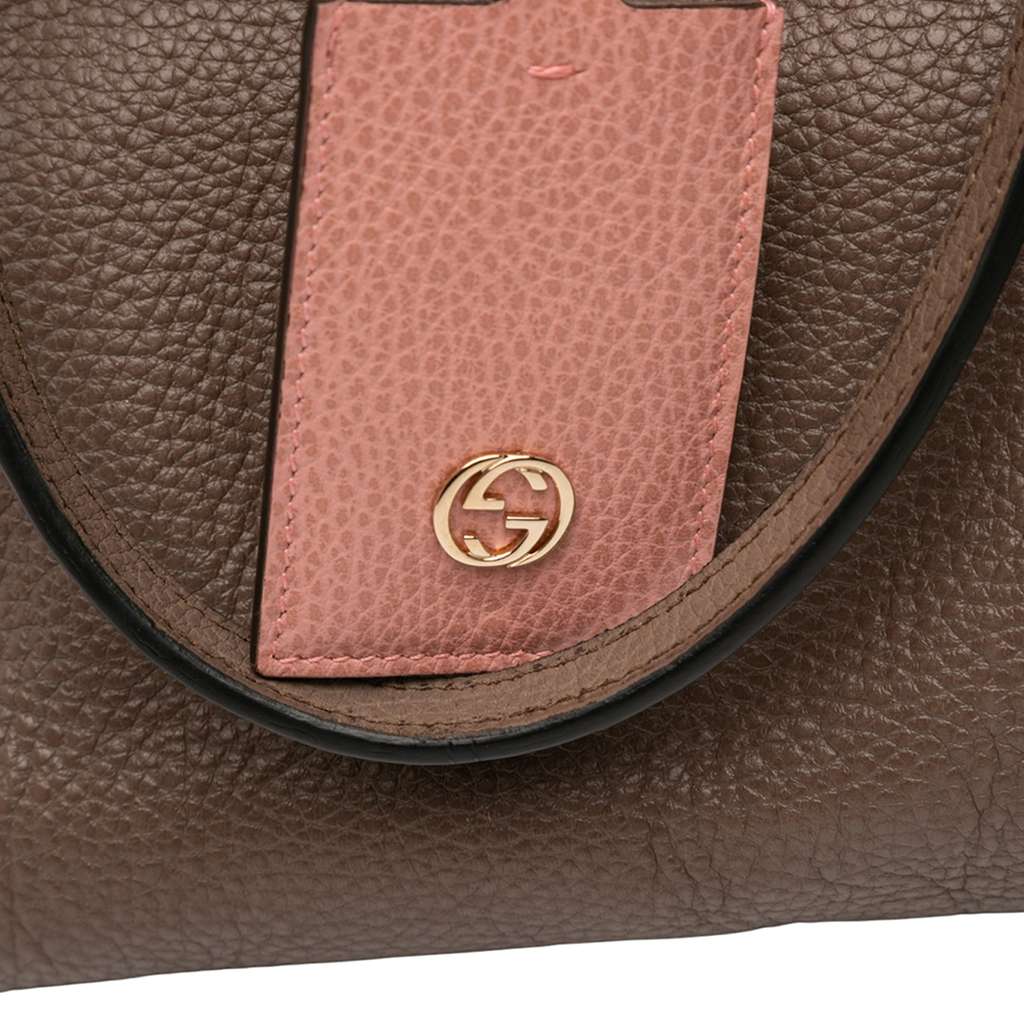 Gucci Small Leather Swing Tote - Image 10