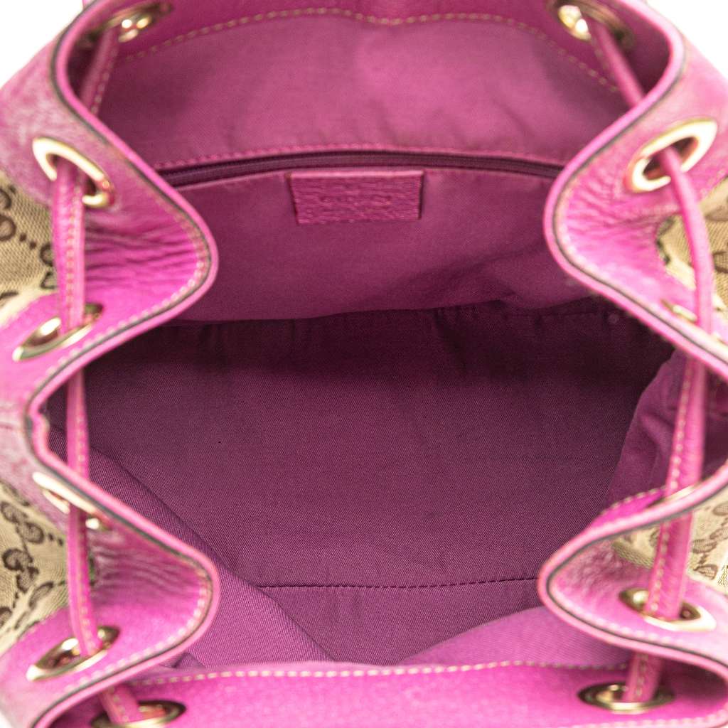 Gucci GG Canvas Abbey D Ring Backpack - 4