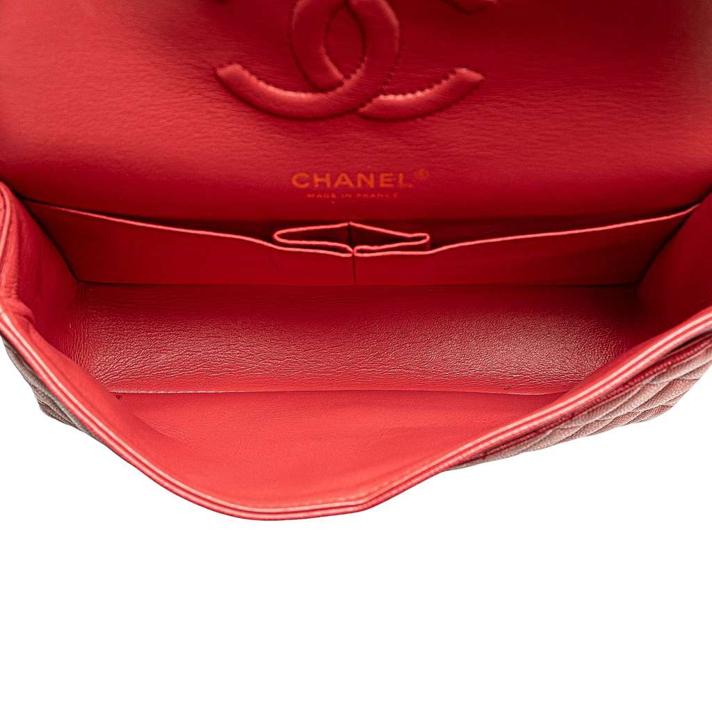 Chanel Medium Classic Caviar Double Flap - 4