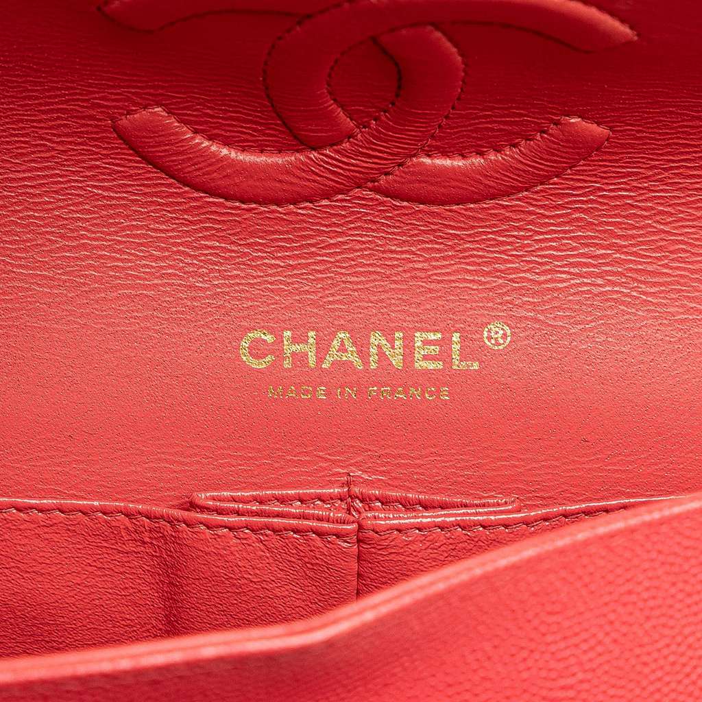 Chanel Medium Classic Caviar Double Flap - Image 10