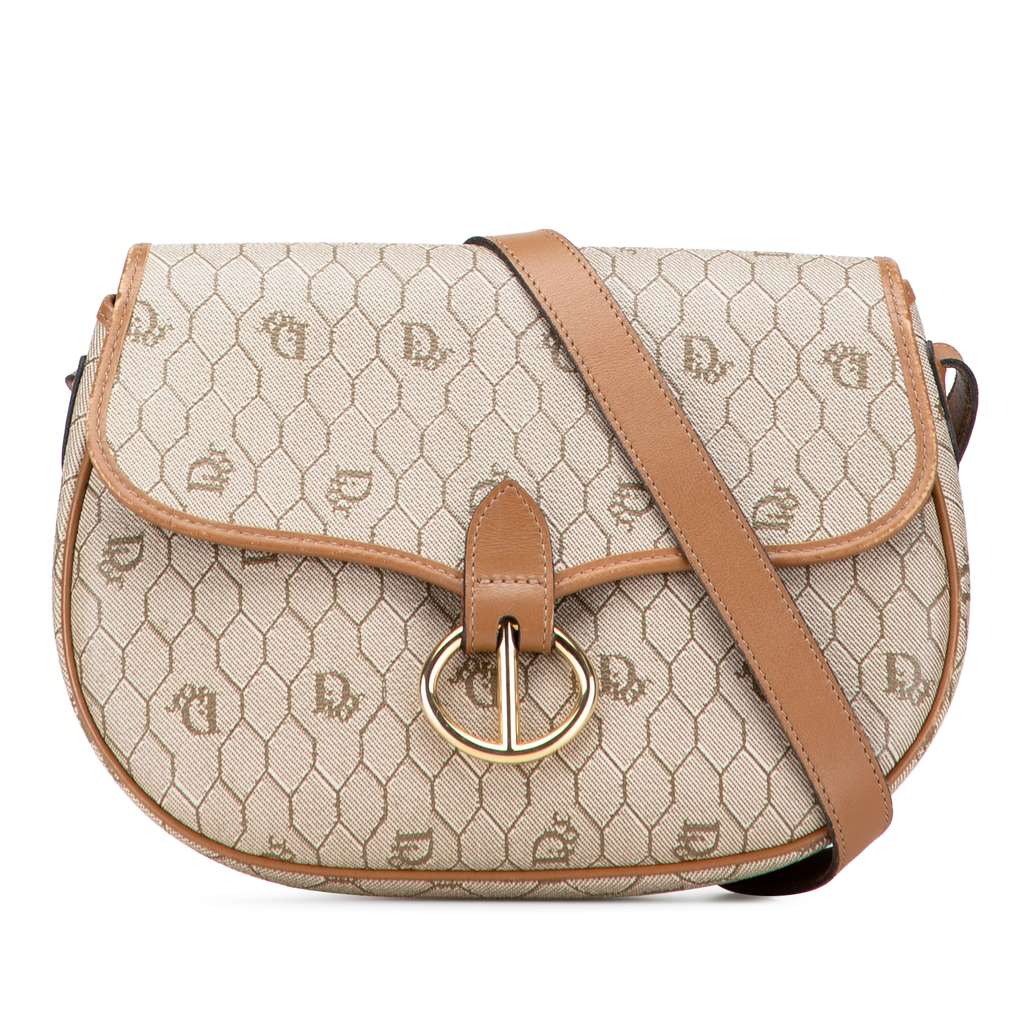 Dior Honeycomb Coated Canvas Crossbody