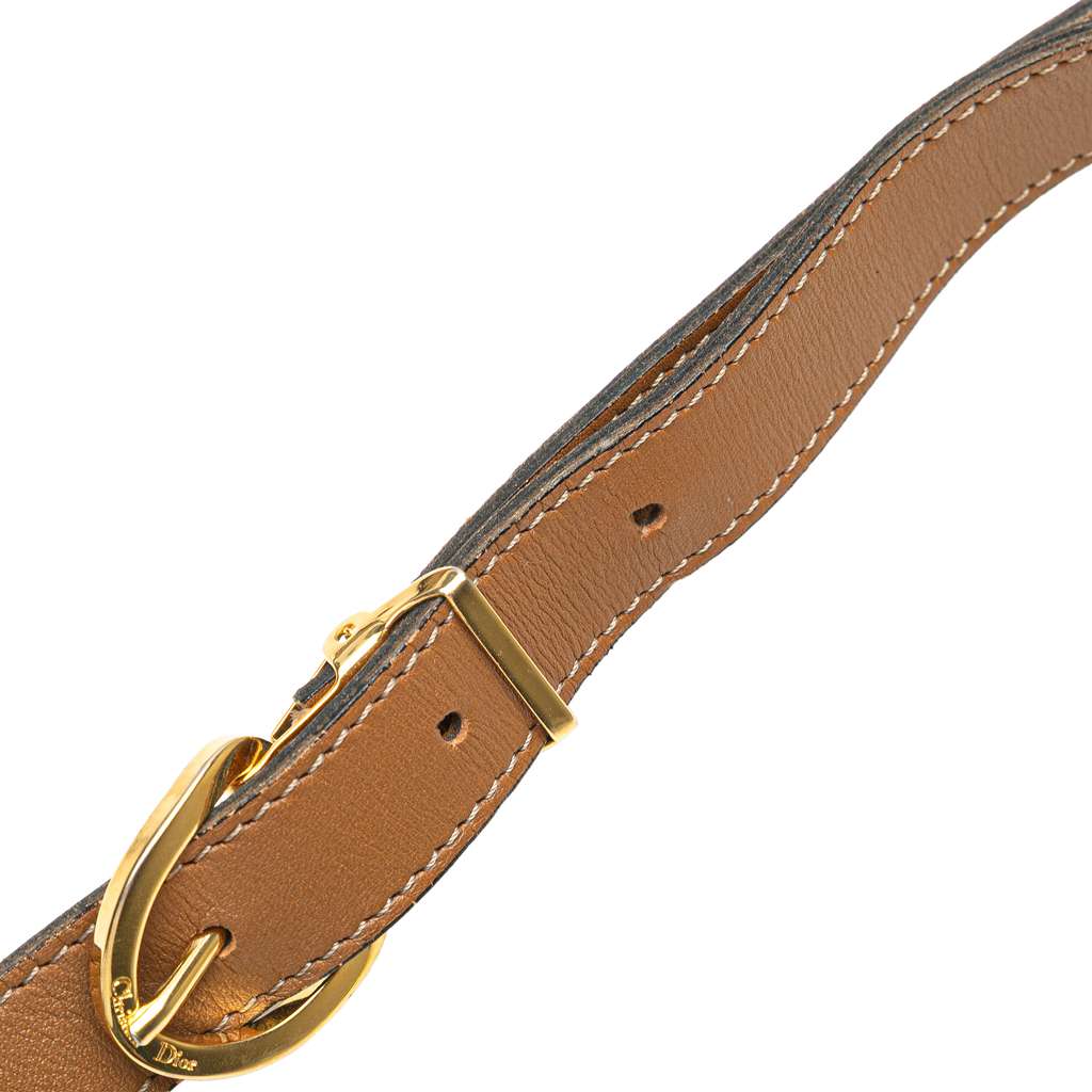 Dior Honeycomb Coated Canvas Crossbody - Image 11