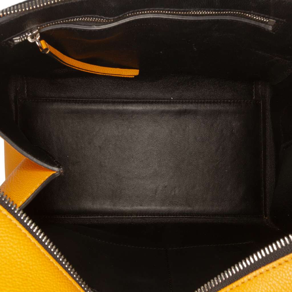 Celine Small Drummed Calfskin Edge Handbag - 4