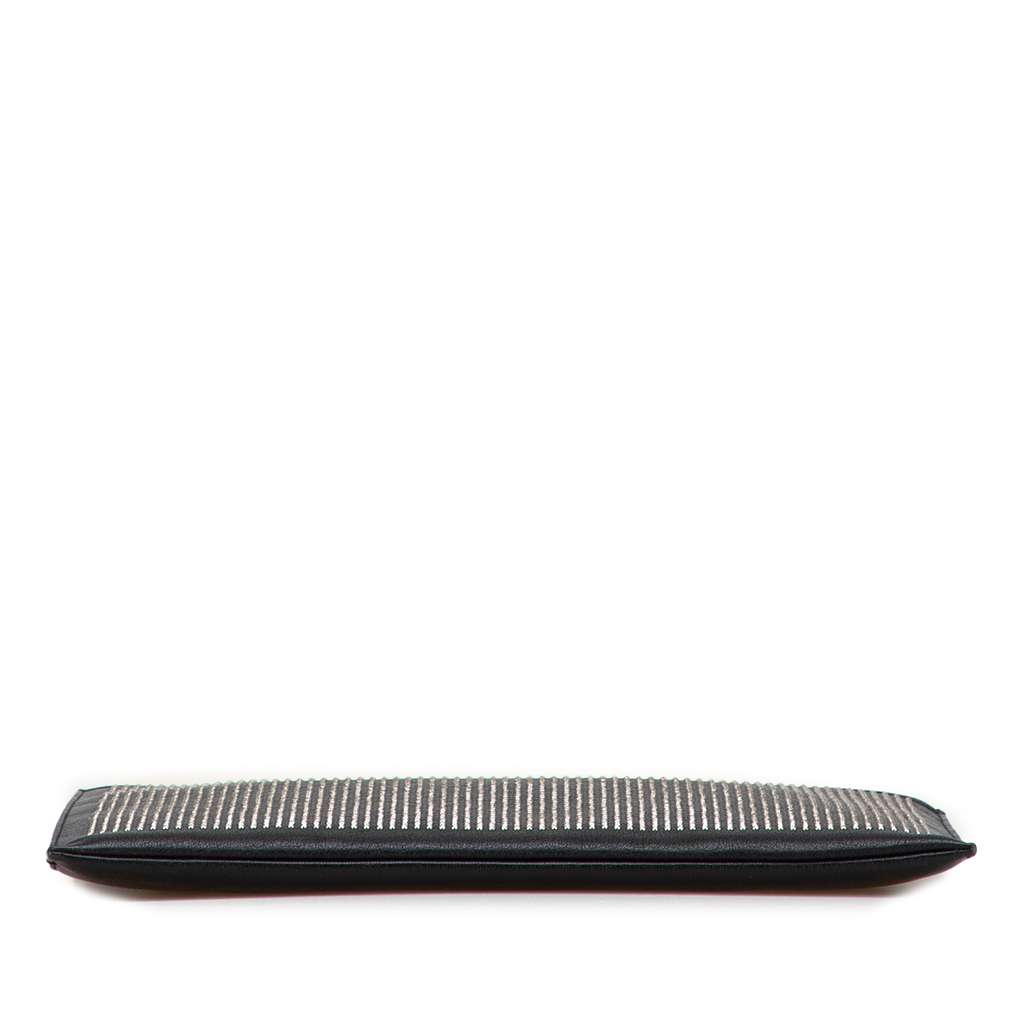 Saint Laurent Studded Leather Clutch - Image 6