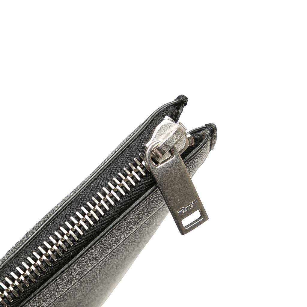 Saint Laurent Studded Leather Clutch - Detail 2