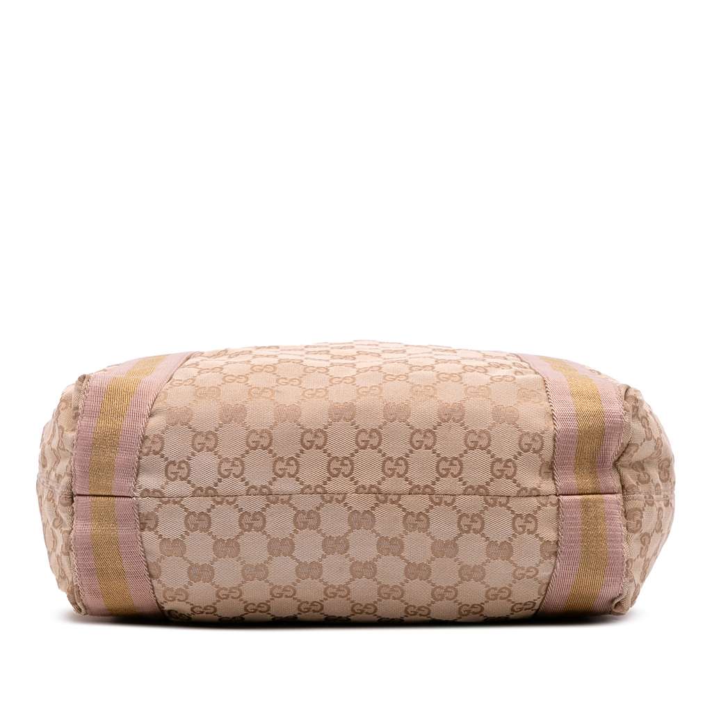 Gucci GG Canvas Web Tote - Image 6