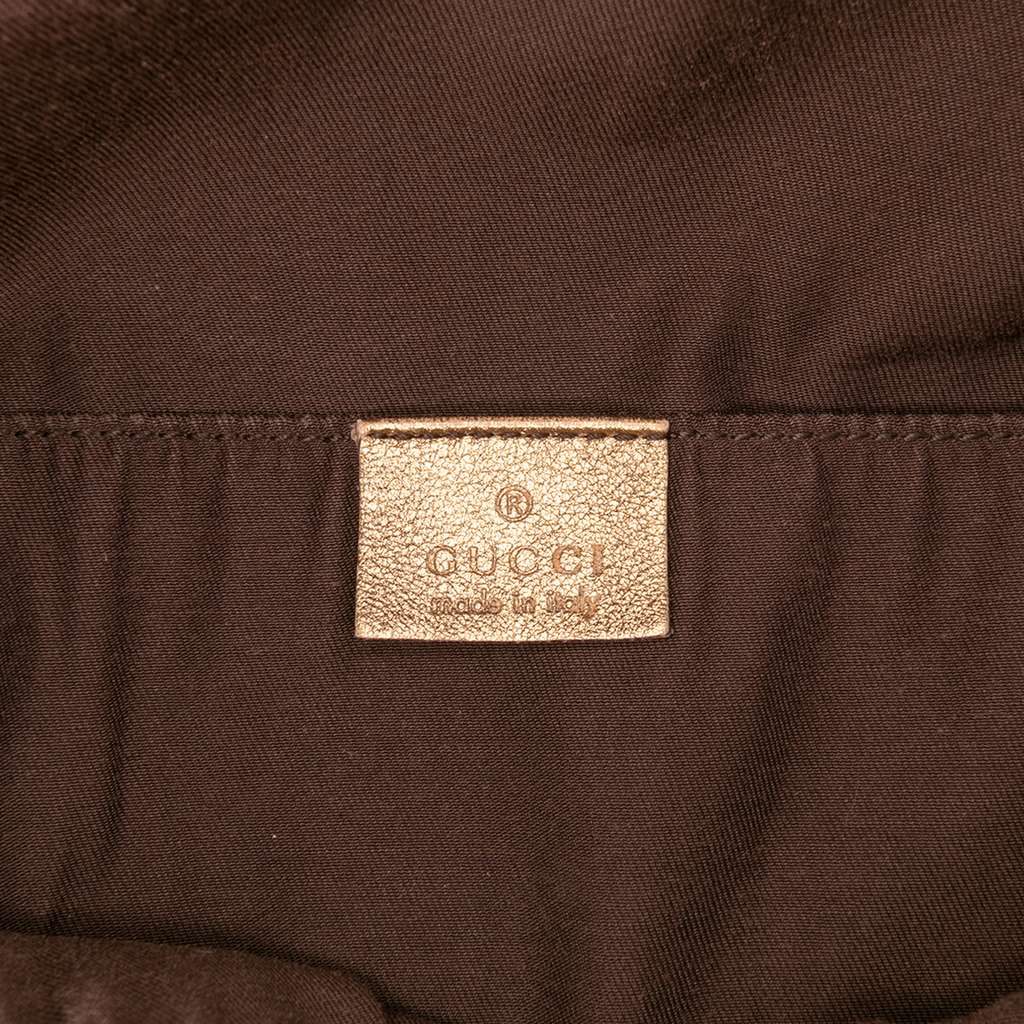 Gucci GG Canvas Web Tote - Side view