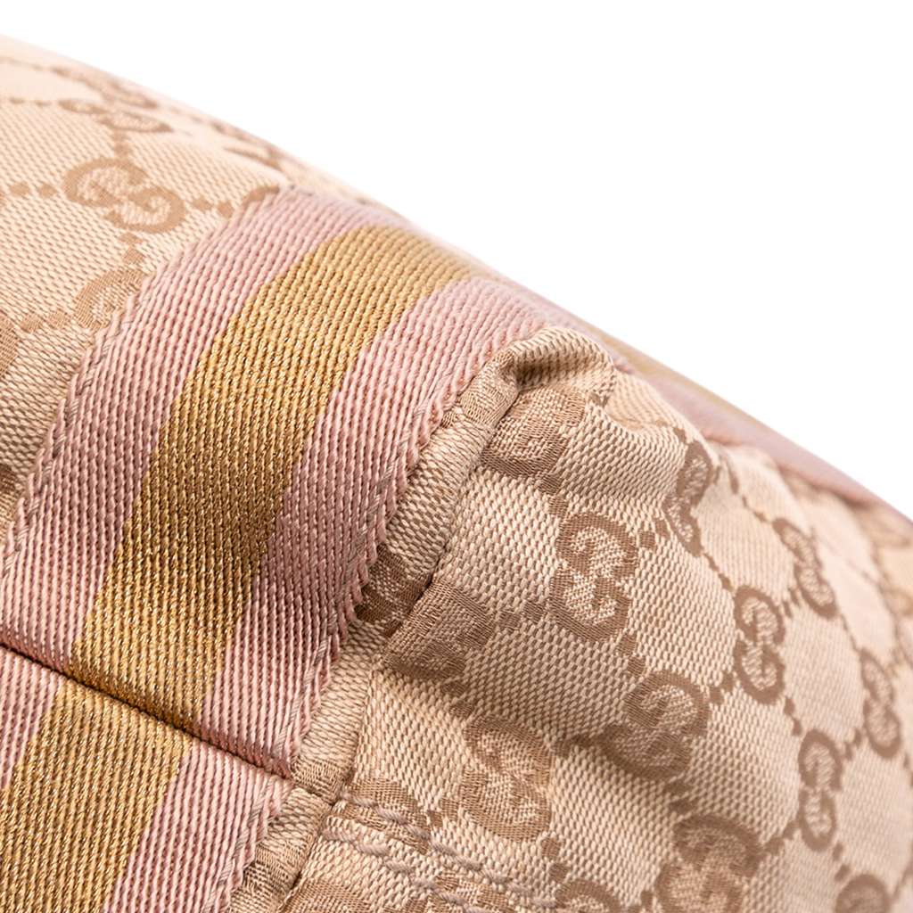 Gucci GG Canvas Web Tote - Detail 2
