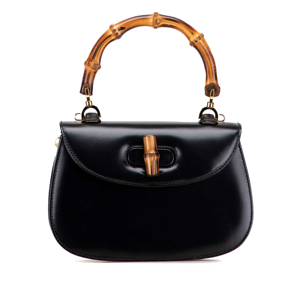 Gucci Calfskin Bamboo Night