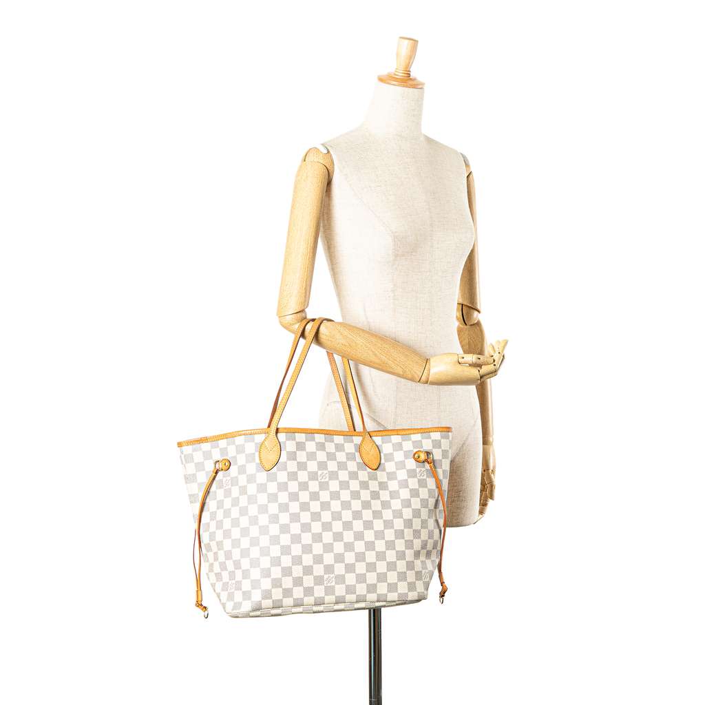 Louis Vuitton Damier Azur Neverfull MM - Image 14