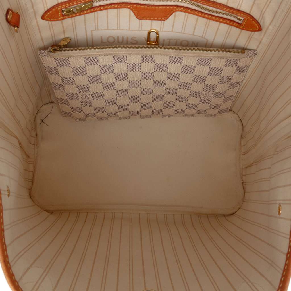 Louis Vuitton Damier Azur Neverfull MM - 4