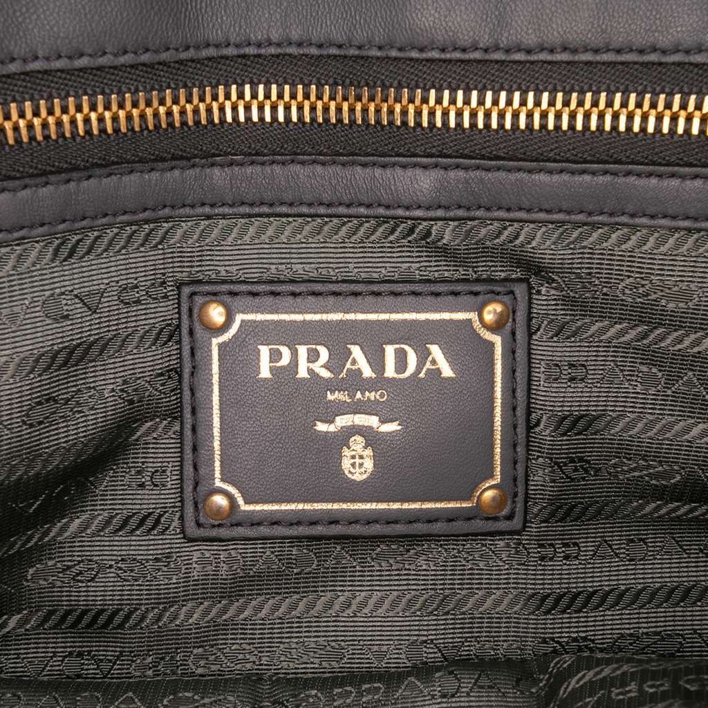 Prada Tessuto Gaufre Satchel - 5