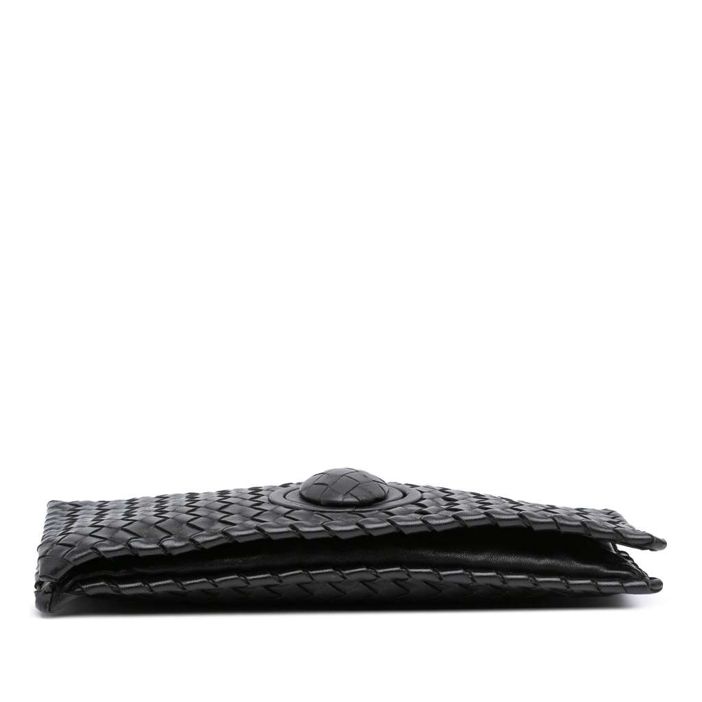 Bottega Veneta Nappa Intrecciato Turn Lock Clutch - Image 6