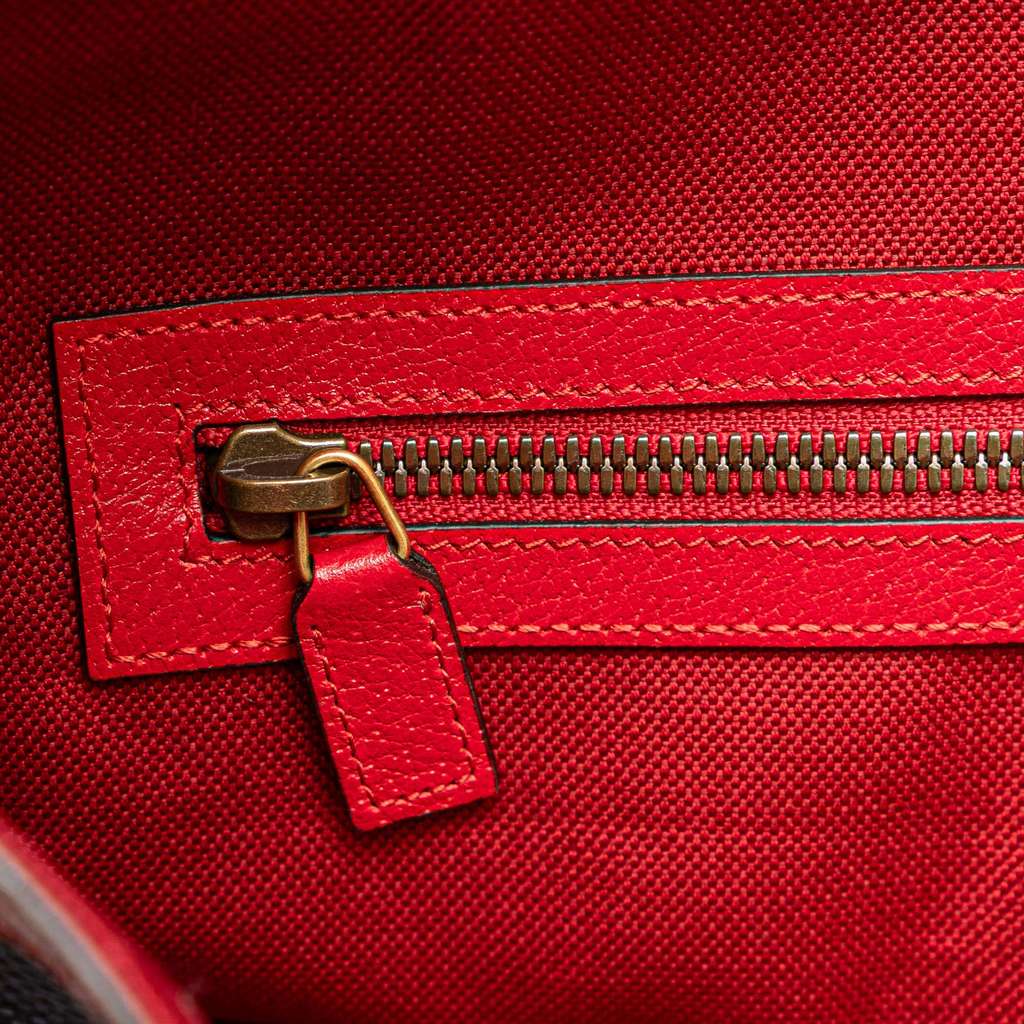 Gucci Canvas Sylvie Baiadera Tote - Detail 2