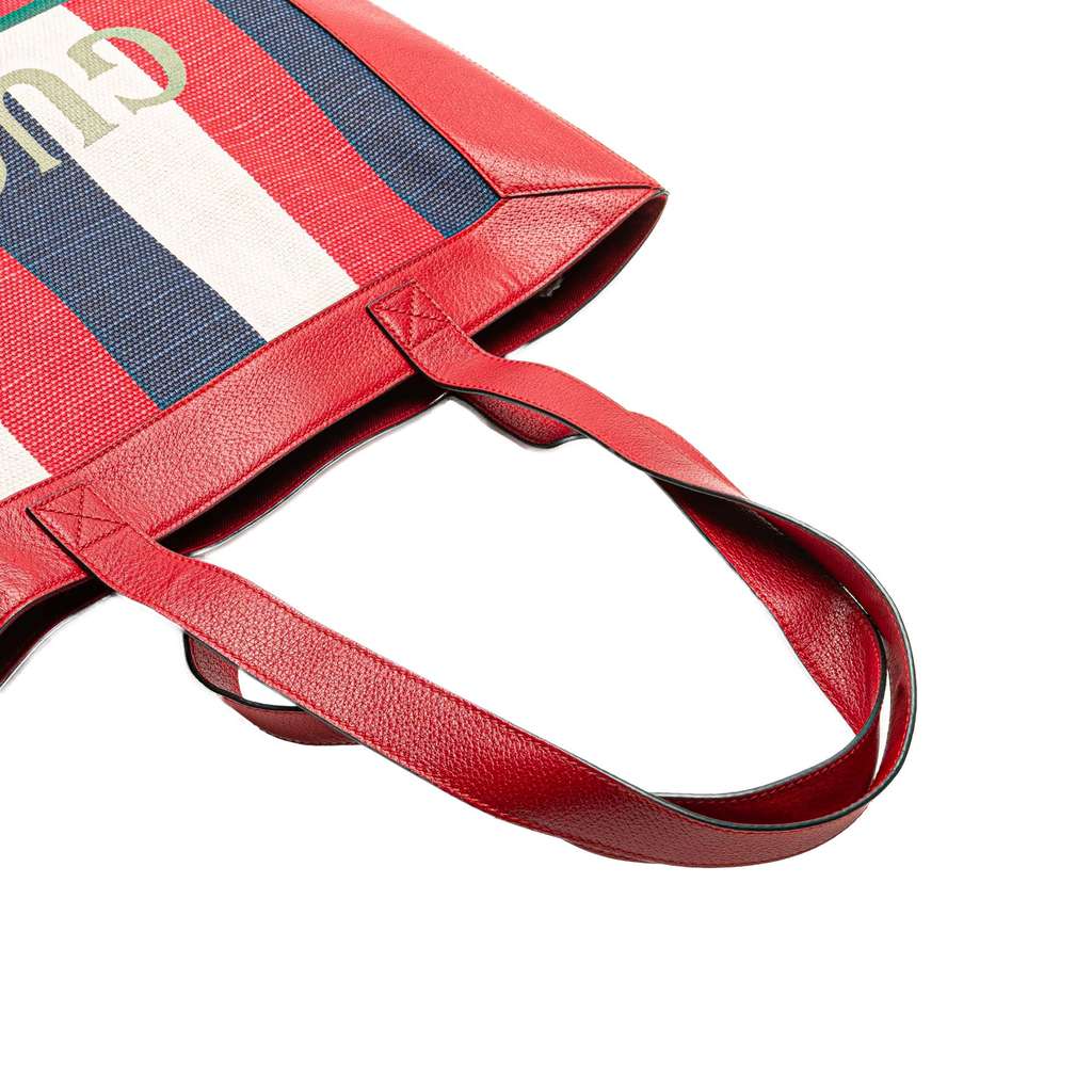 Gucci Canvas Sylvie Baiadera Tote - Image 10