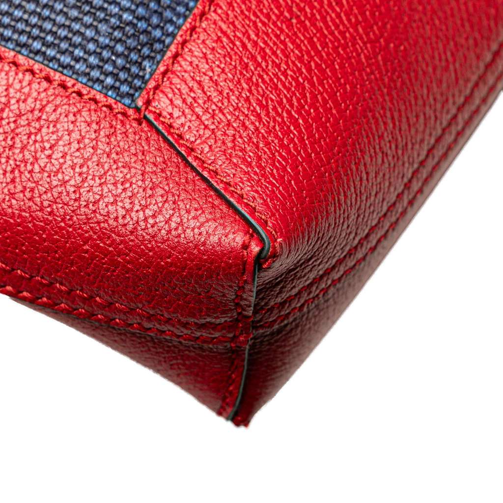 Gucci Canvas Sylvie Baiadera Tote - Image 11