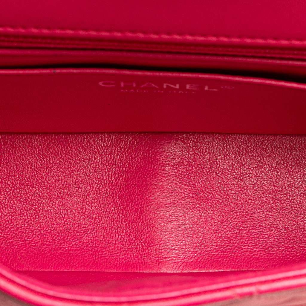 Chanel Mini Rectangular Classic Lambskin Single Flap - 4