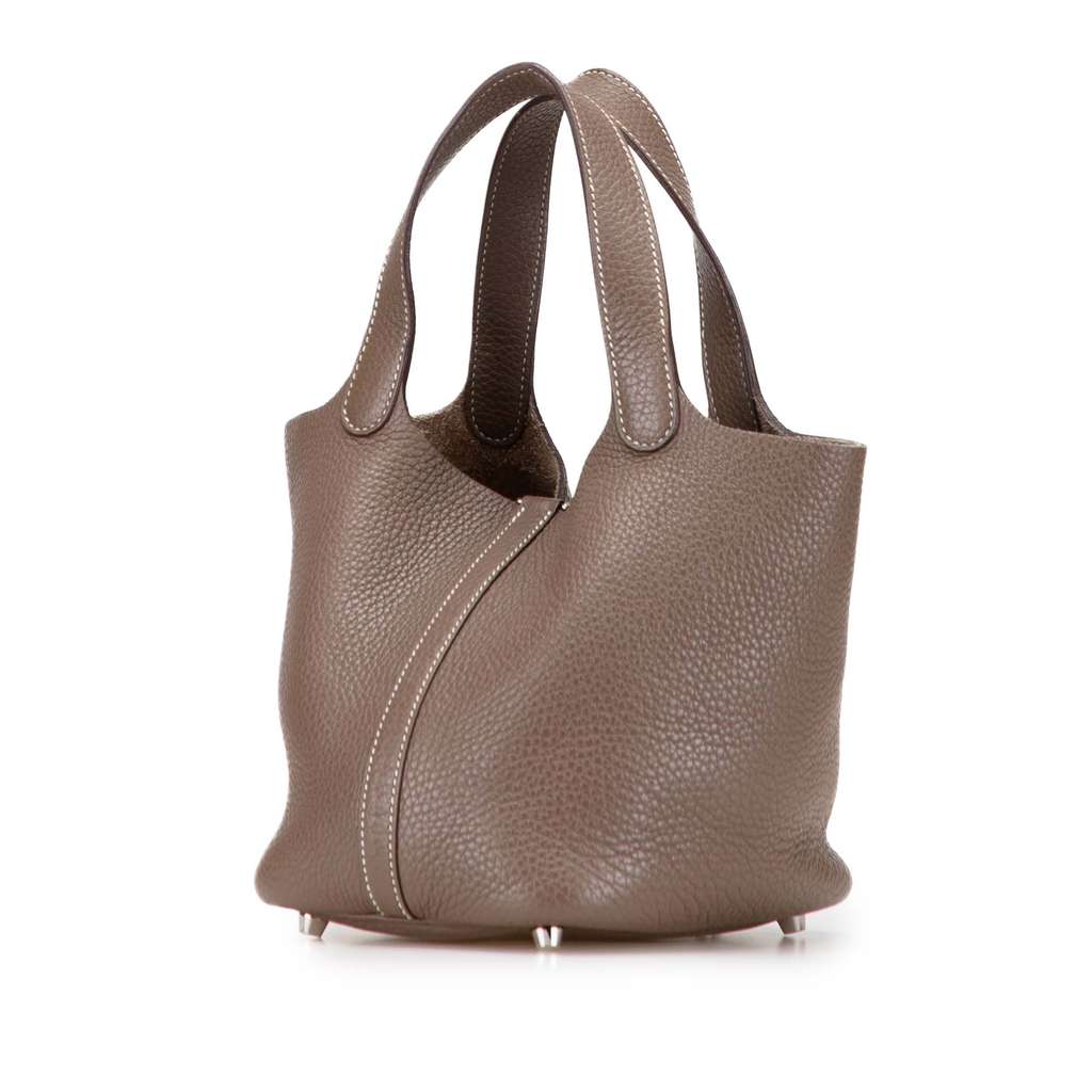 Hermès Clemence Picotin Lock 18 - Back view