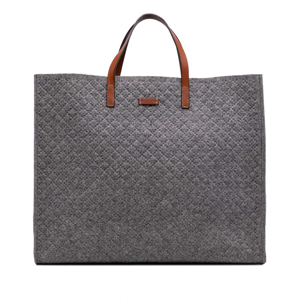 Gucci Diamante Wool Tote