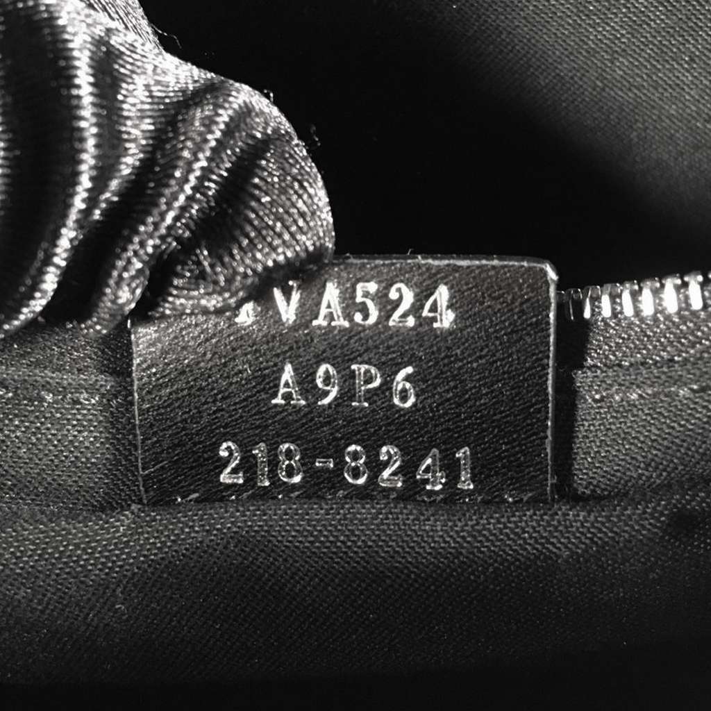 Fendi Calfskin and Canvas FF 1974 Flat Baguette Crossbody - Side view