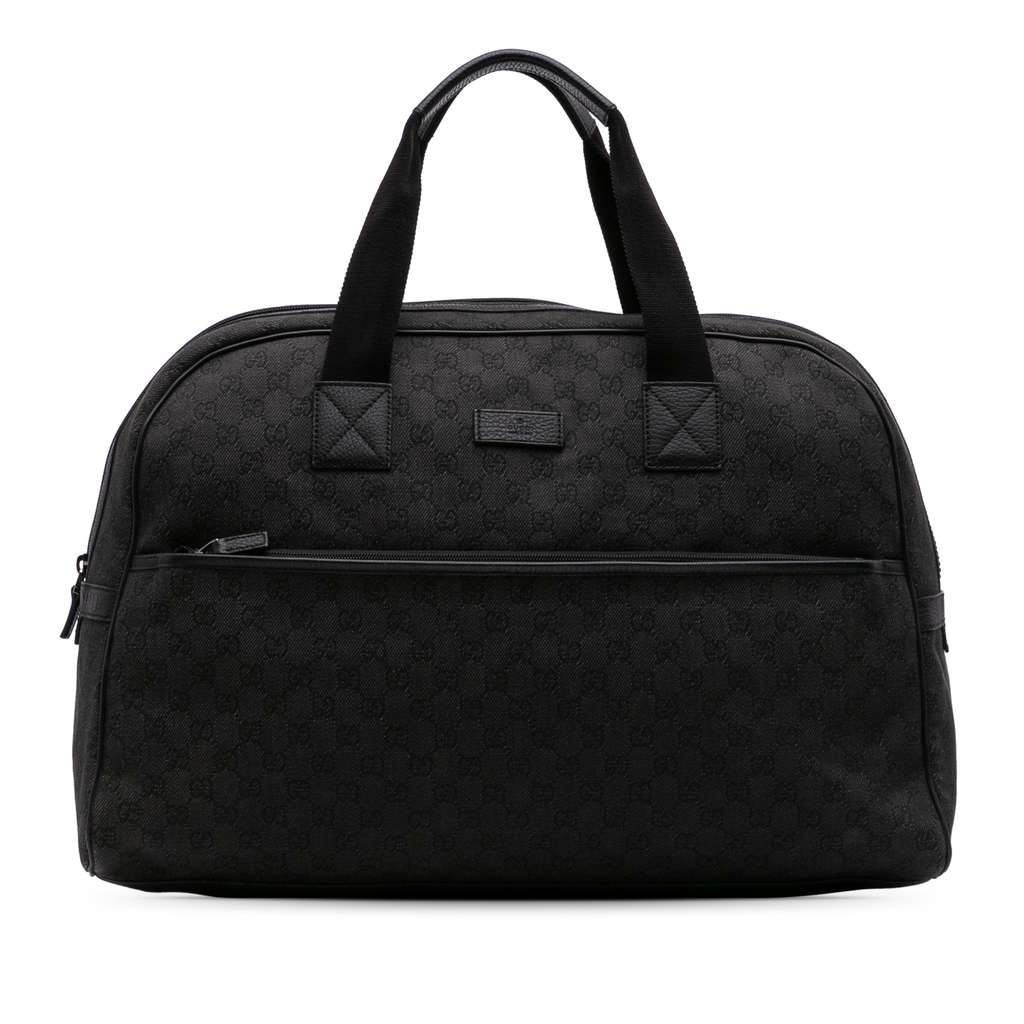 Gucci GG Denim Travel Bag