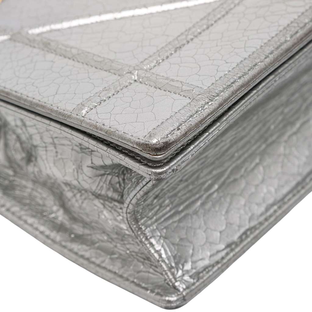Dior Medium Metallic Ceramic Effect Deerskin Diorama Flap - Image 10