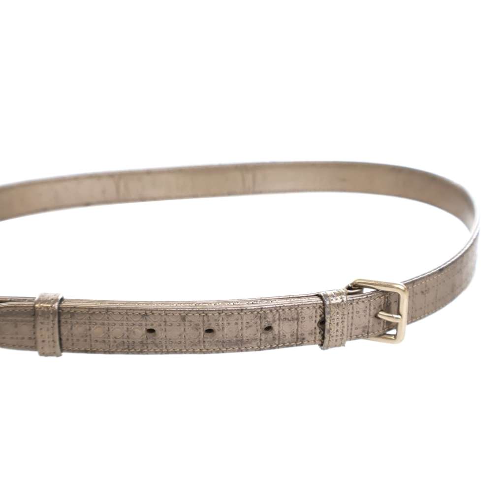 Dior Medium Metallic Patent Microcannage Lady Dior - Image 15