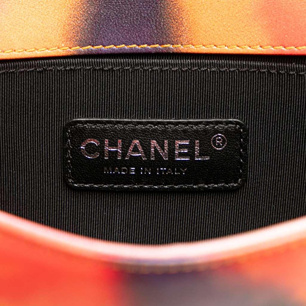 Chanel Small Lambskin Flower Power Boy Flap - Side view