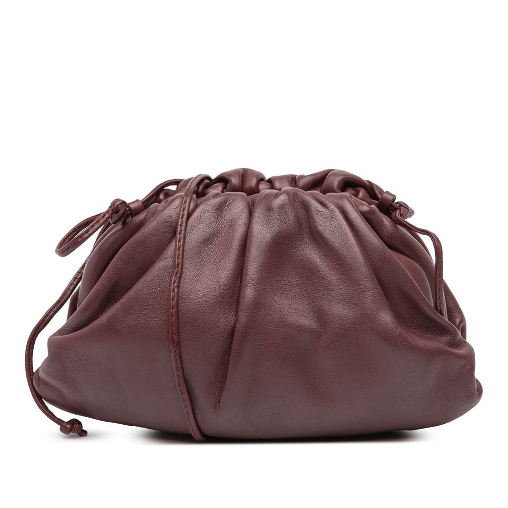 Bottega Veneta Lambskin The Mini Pouch Crossbody
