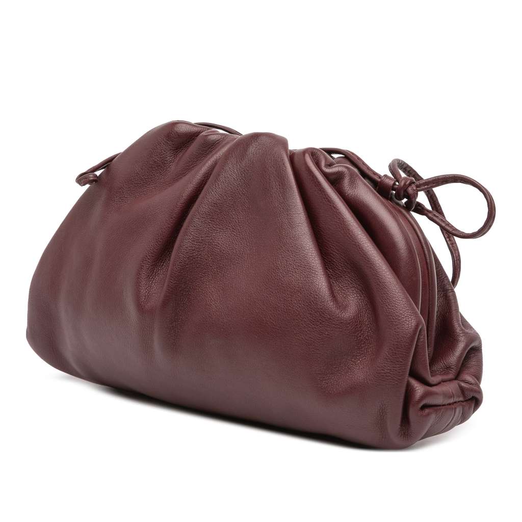 Bottega Veneta Lambskin The Mini Pouch Crossbody - Back view