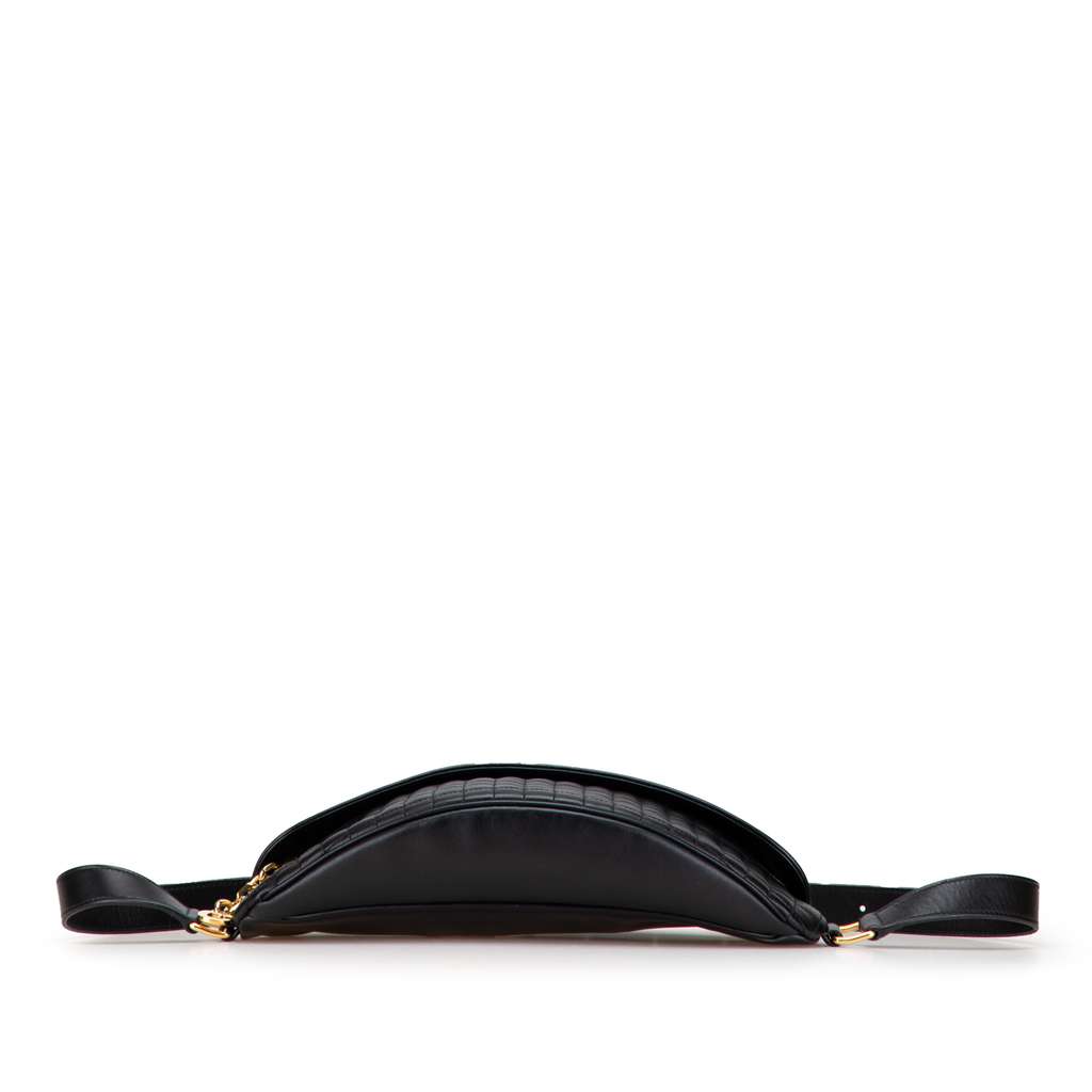 Celine Quilted Calfskin C Charm Belt Bag - Image 6