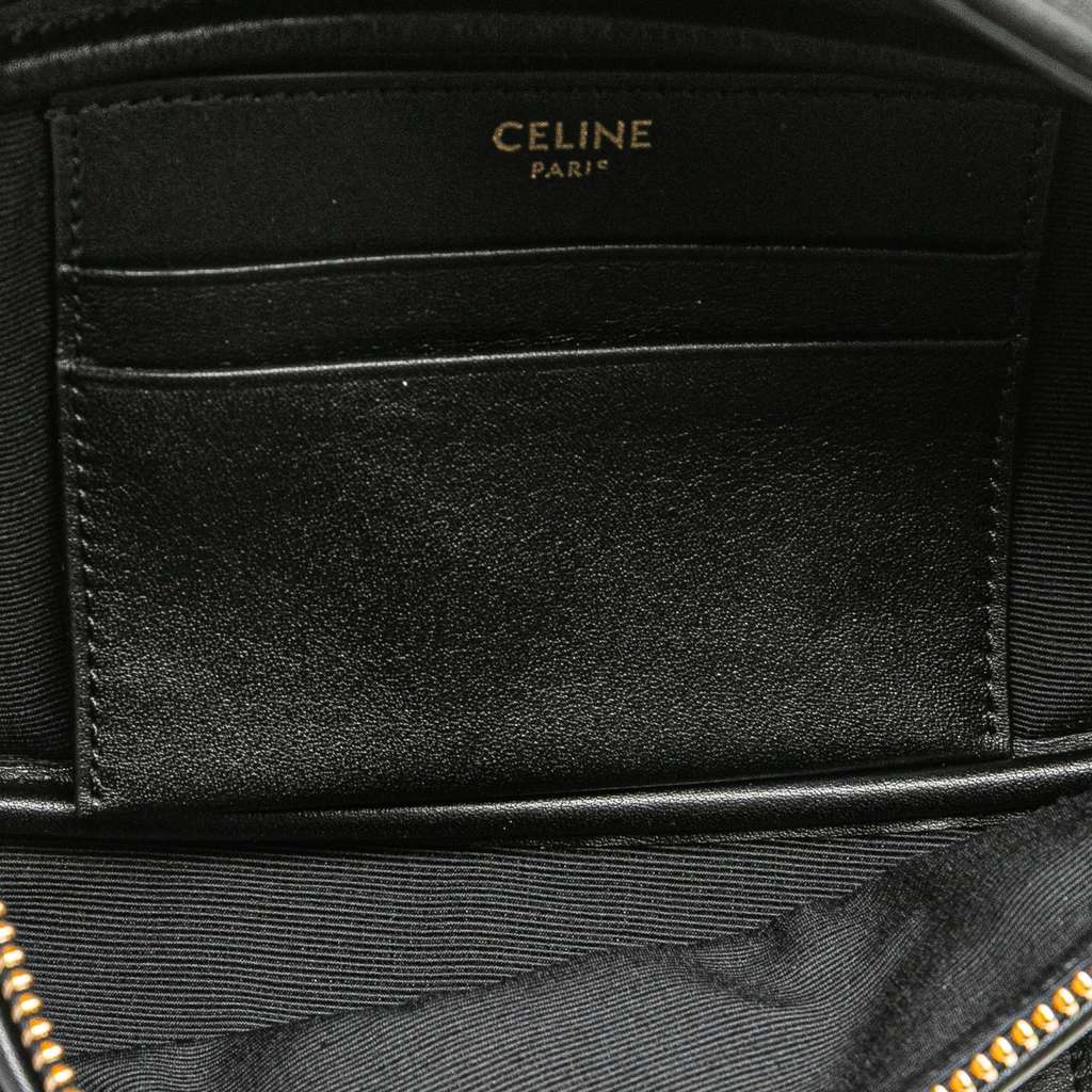 Celine Quilted Calfskin C Charm Belt Bag - 4