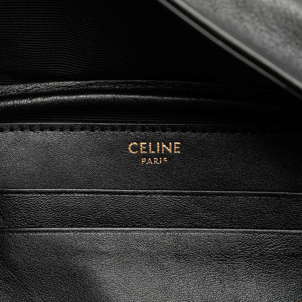 Celine Quilted Calfskin C Charm Belt Bag - Side view