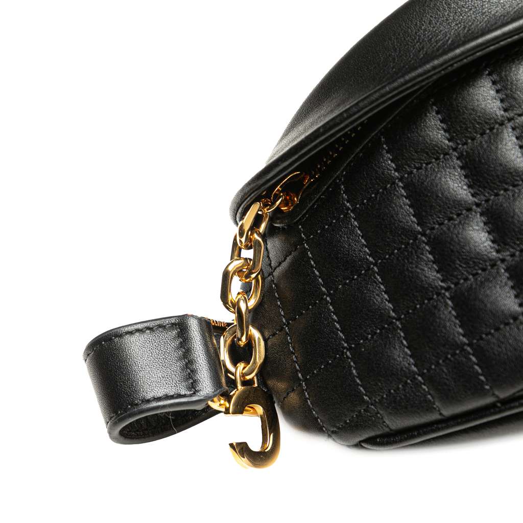 Celine Quilted Calfskin C Charm Belt Bag - Detail 2