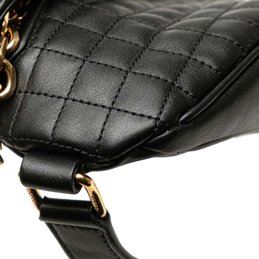 Celine Quilted Calfskin C Charm Belt Bag - Image 10