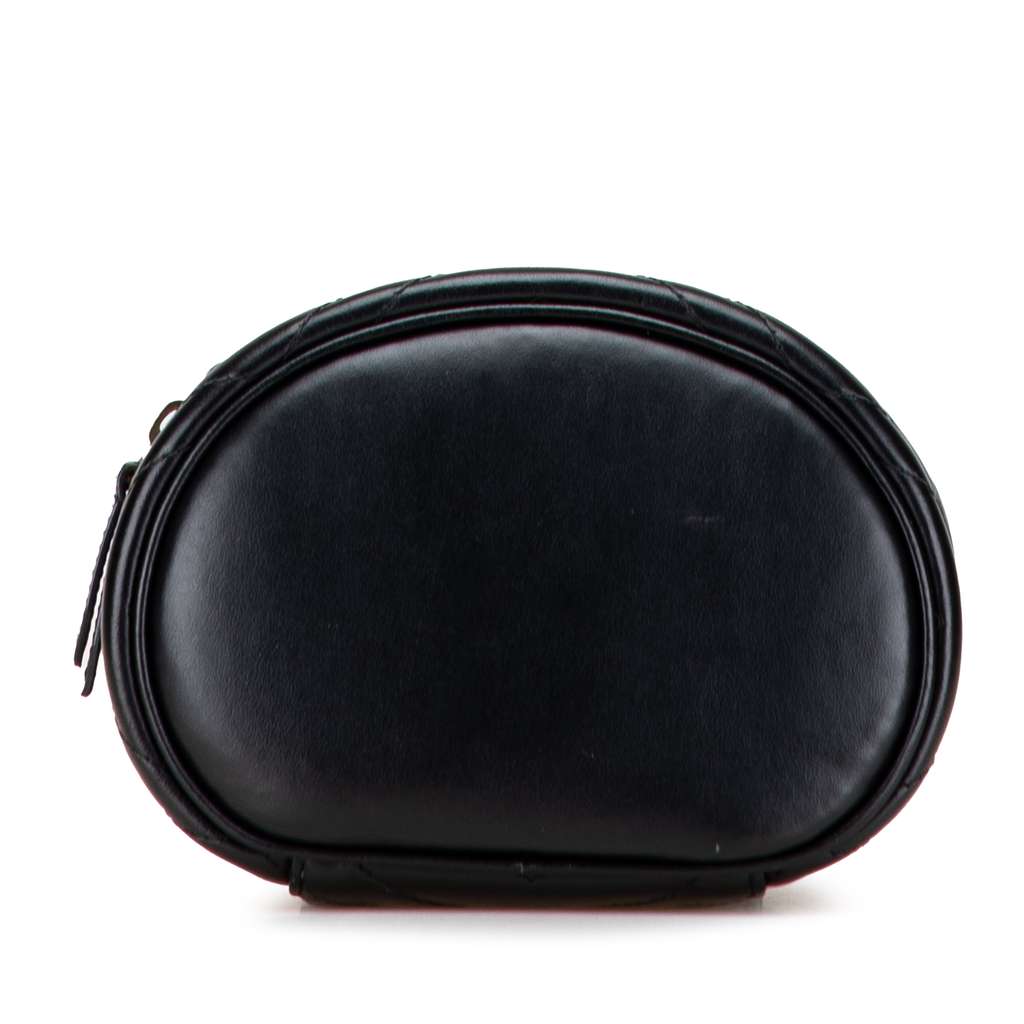 Gucci Mini GG Marmont Round Matelasse Leather Vanity Bag - 3
