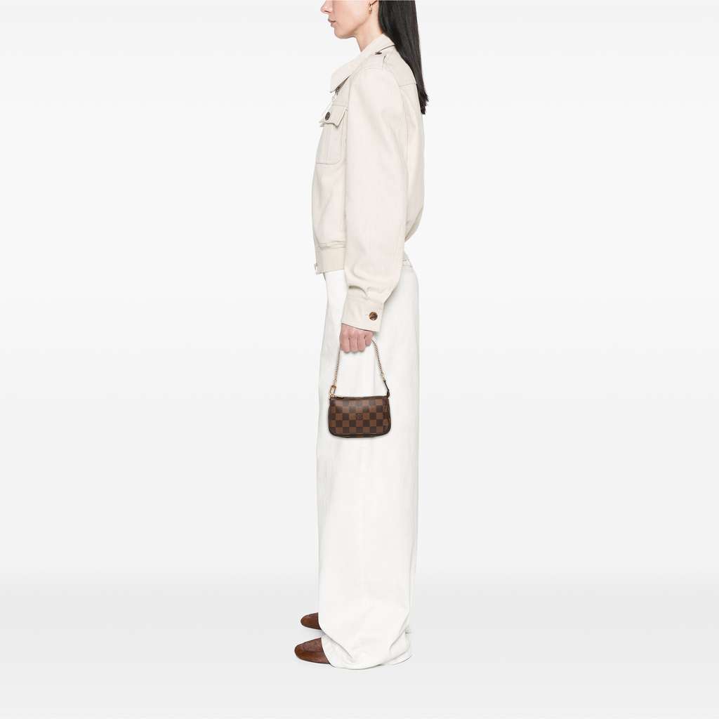 Louis Vuitton Damier Ebene Mini Pochette Accessoires - Image 12