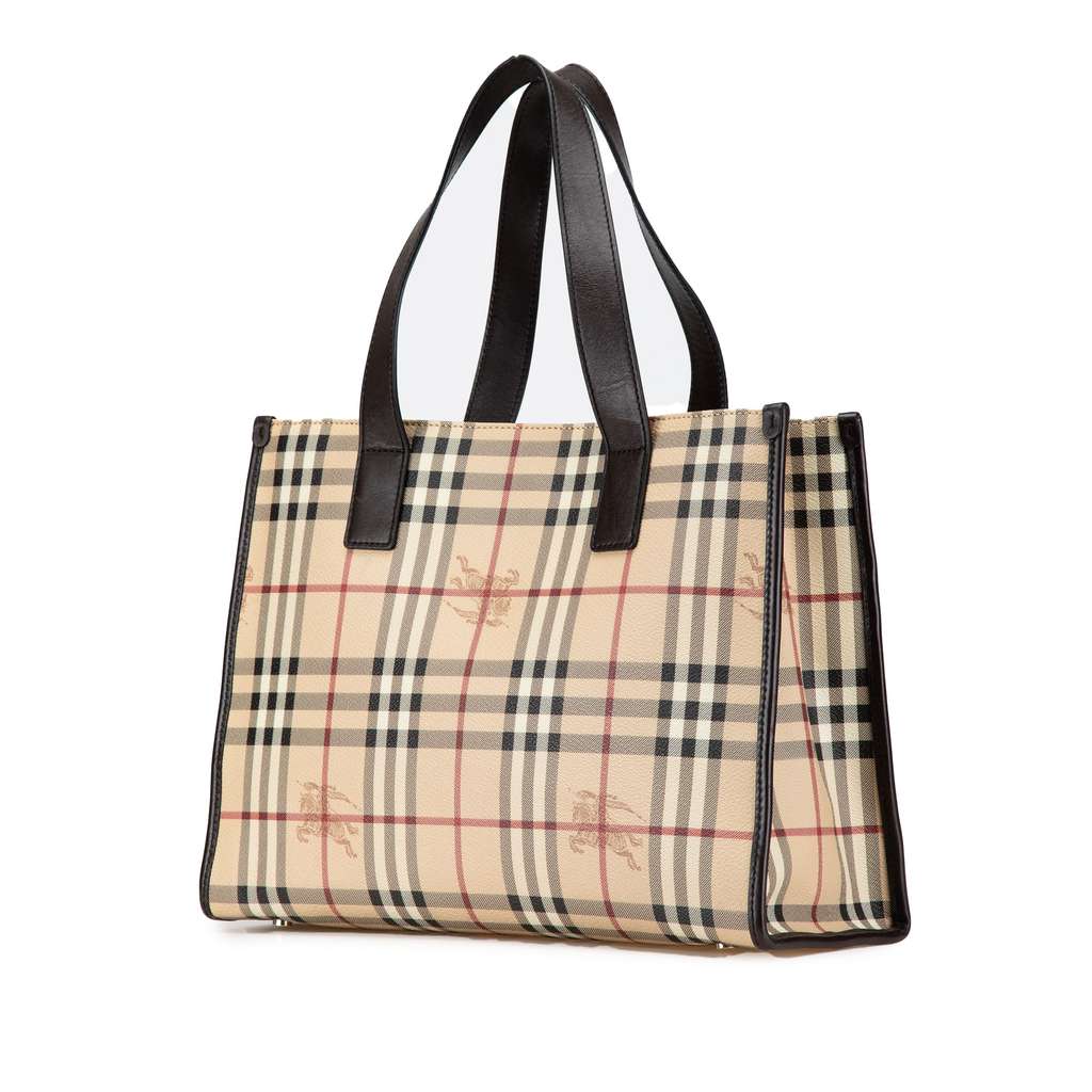 Burberry Haymarket Check PVC Tote - 2