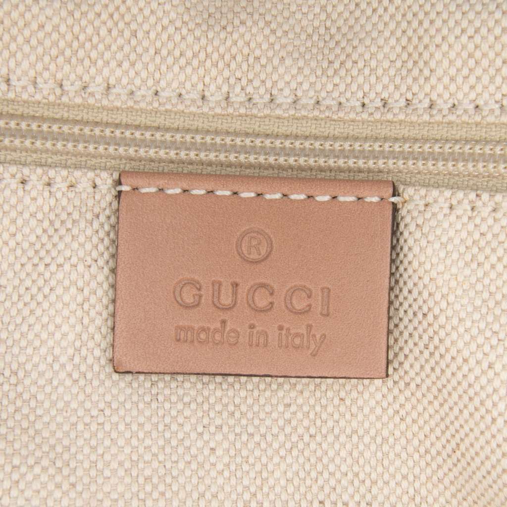 Gucci Diamante Canvas Sukey Satchel - Side view