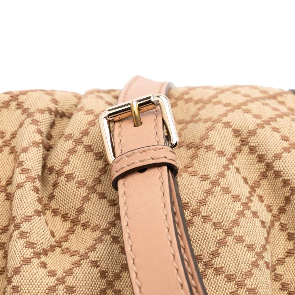 Gucci Diamante Canvas Sukey Satchel - Image 11