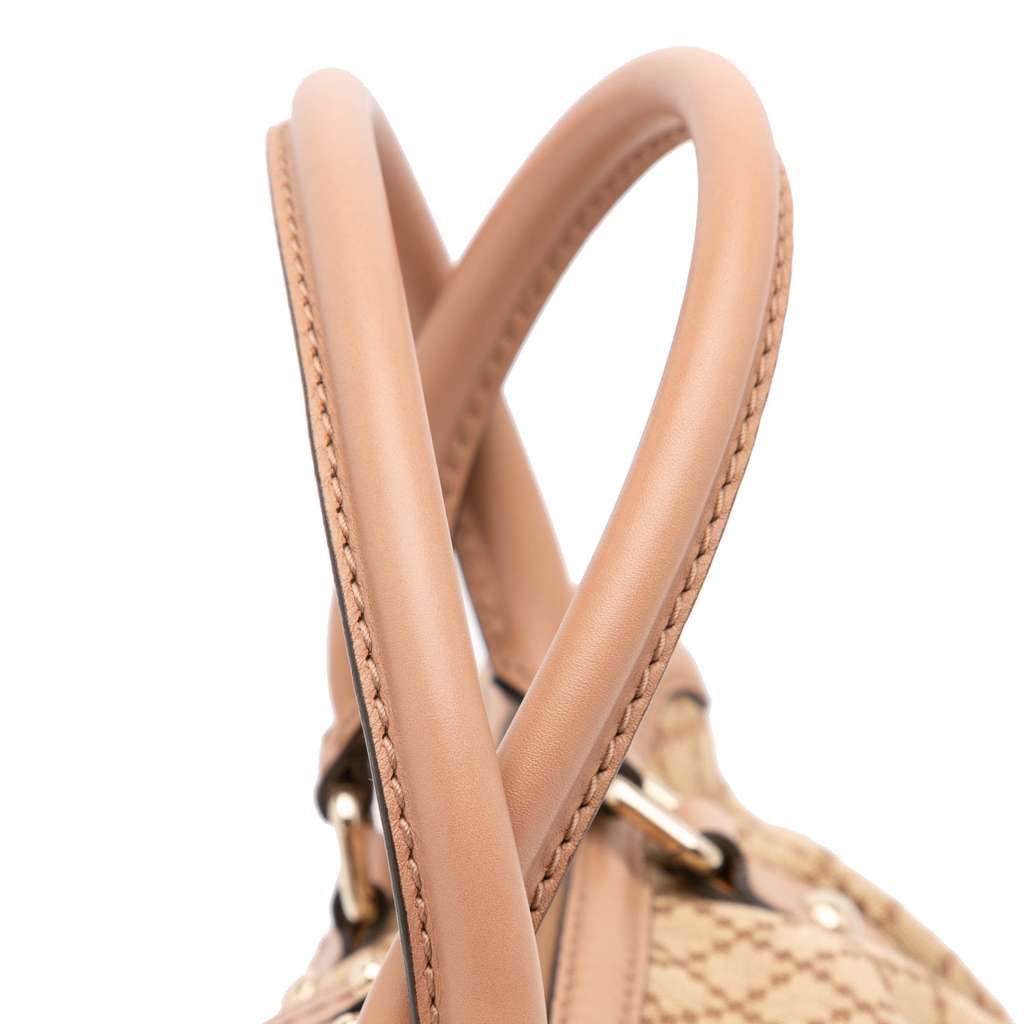 Gucci Diamante Canvas Sukey Satchel - Image 12