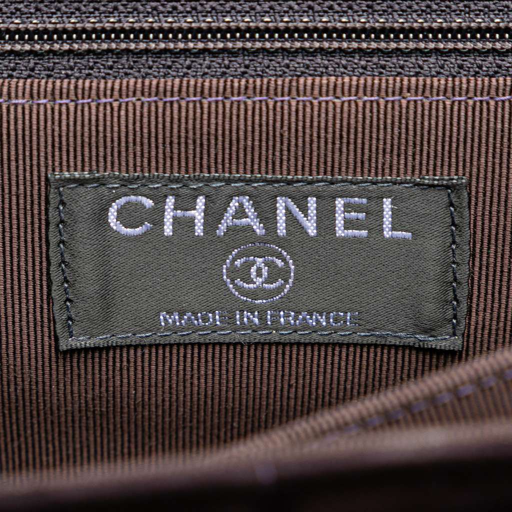 Chanel Chocolate Bar Reissue Suede Multipocket Chain Flap - Side view