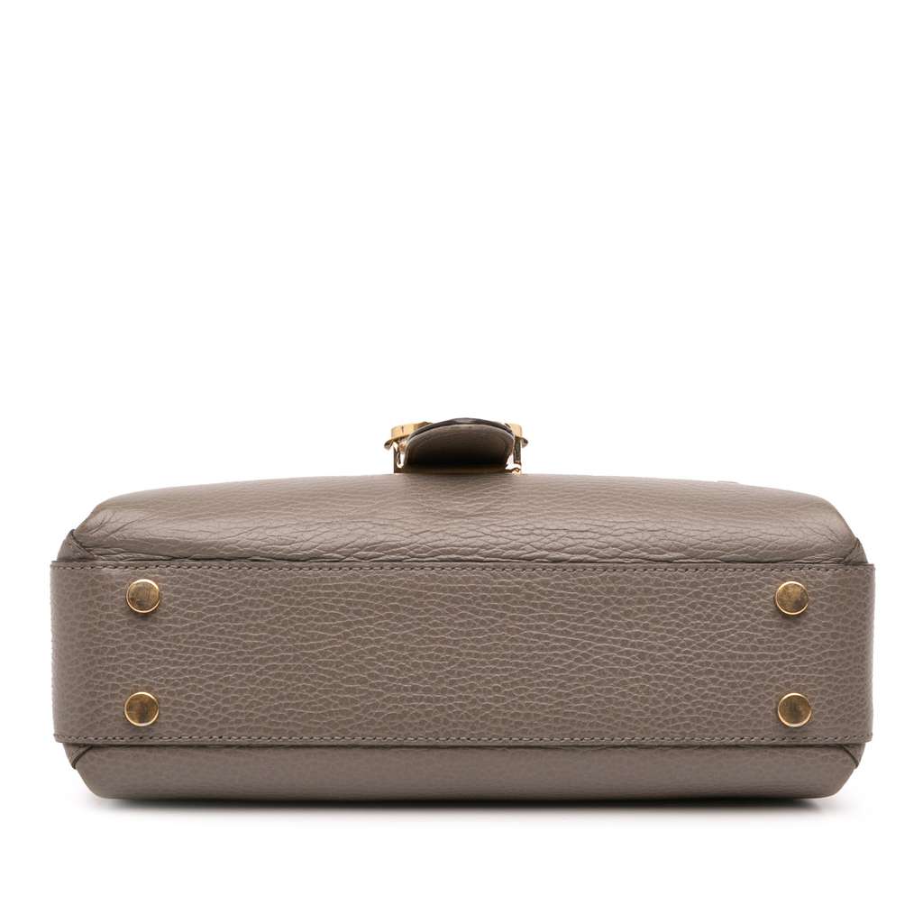 Gucci Small Dollar Calf Interlocking G Satchel - Image 6